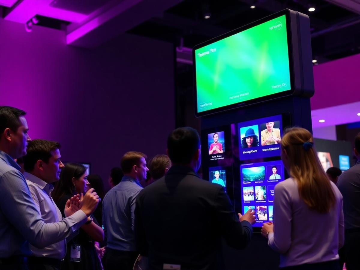 Como escolher o totem interativo ideal para o seu evento